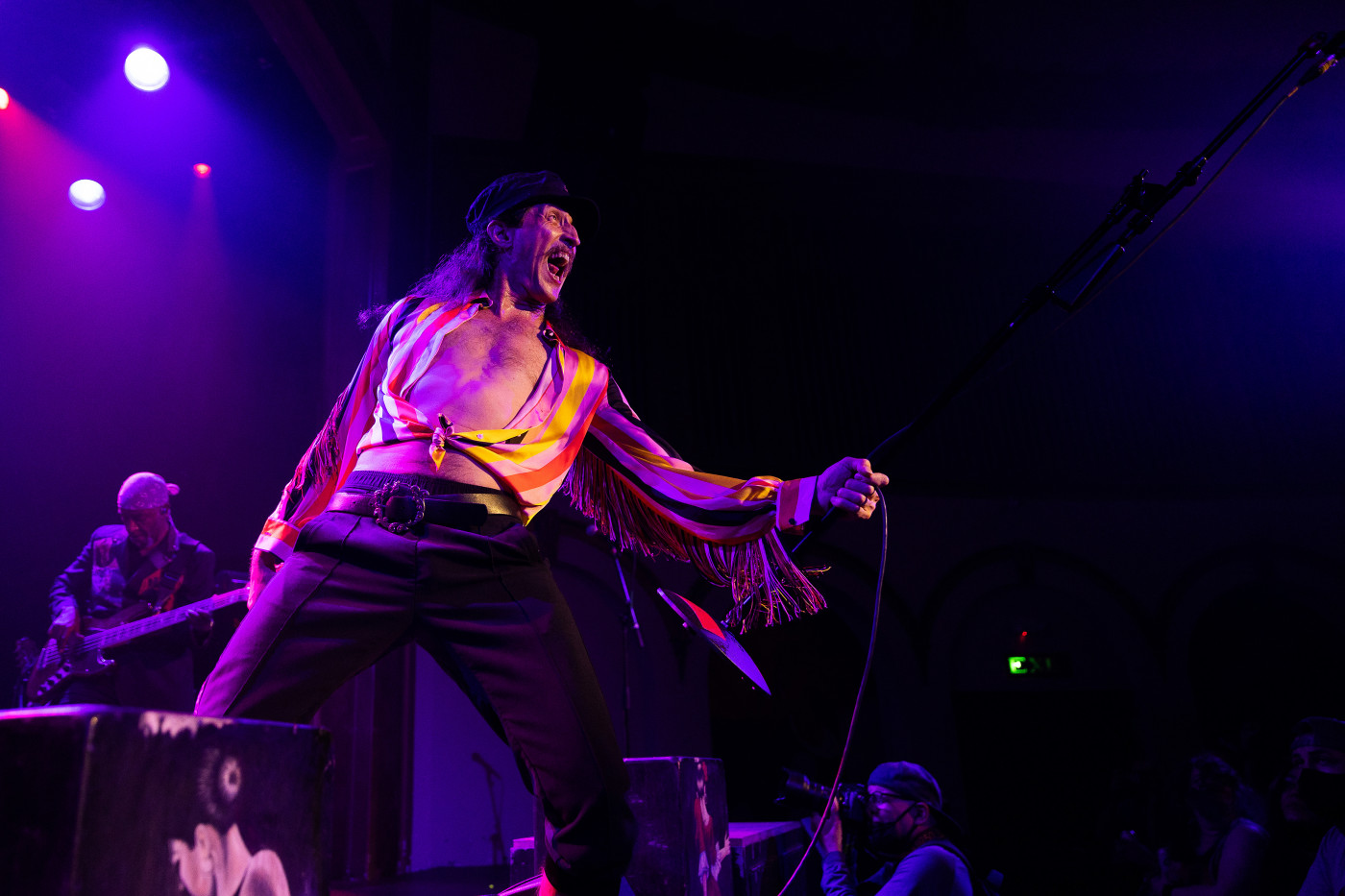 Gogol Bordello perform onstage at the Neptune Theatre in Seattle, WA on 28th August 2021