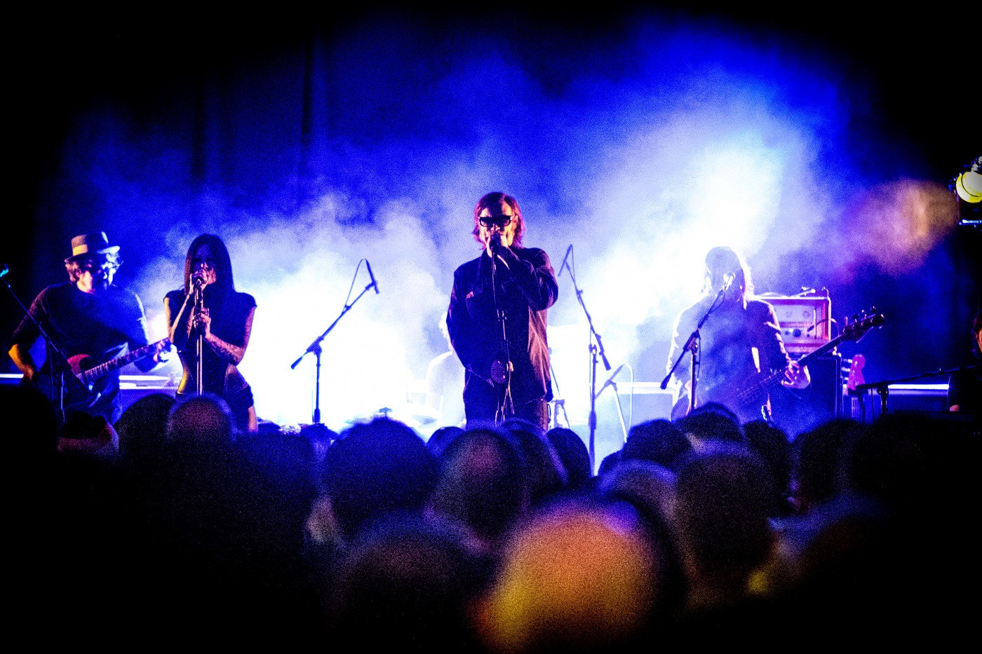 Mark Lanegan performs in Newcastle, UK in 2017. Image: Thomas Jackson