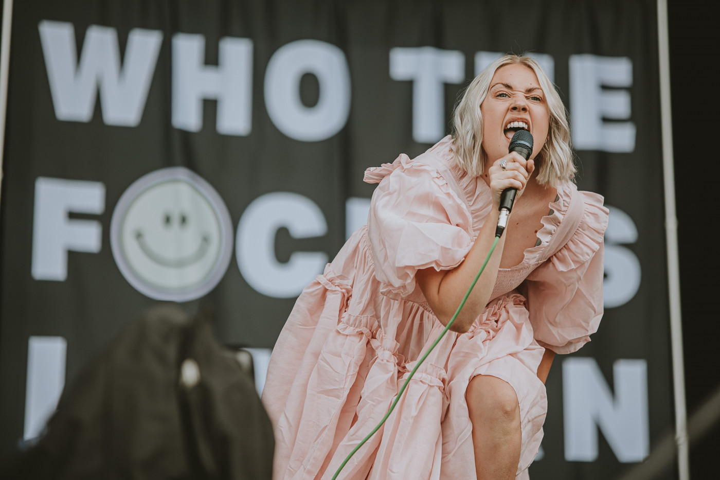 Lauran Hibbard channelled Courtney Love's infamous Glastonbury look at Tramlines 2021