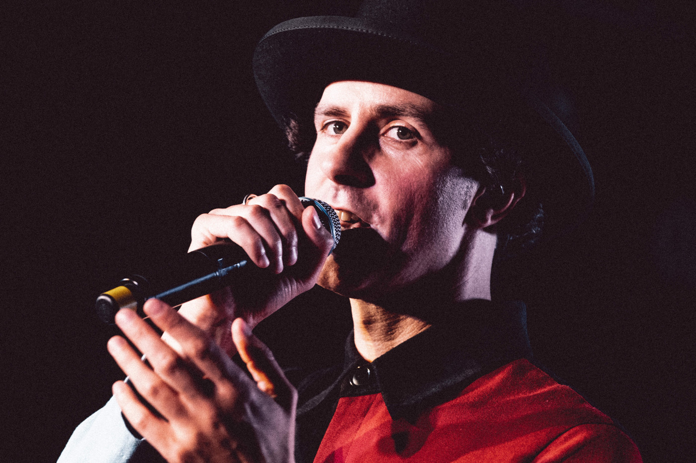 Maximo Park perform onstage at Newcastle University