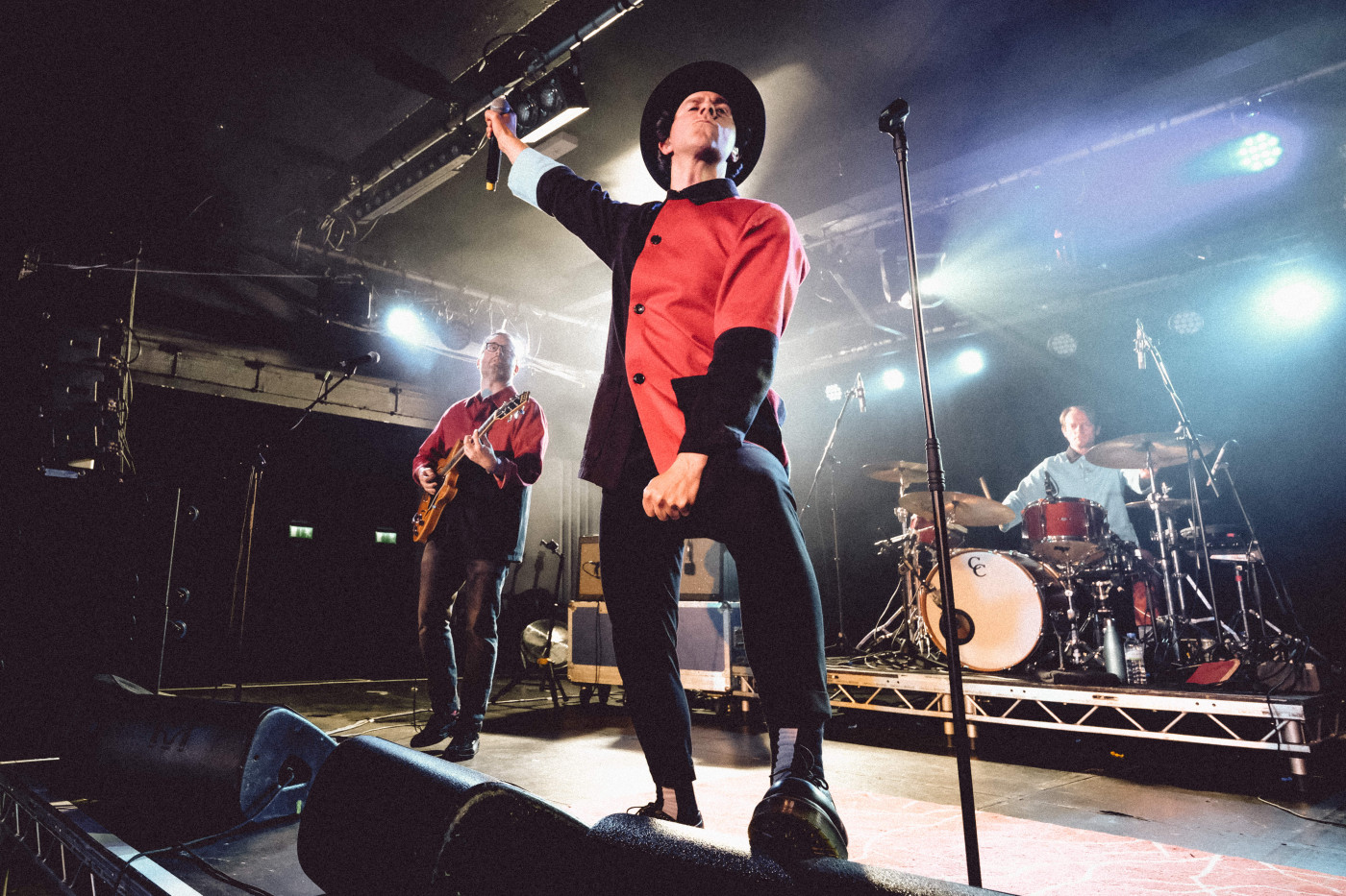 Maximo Park perform onstage at Newcastle University