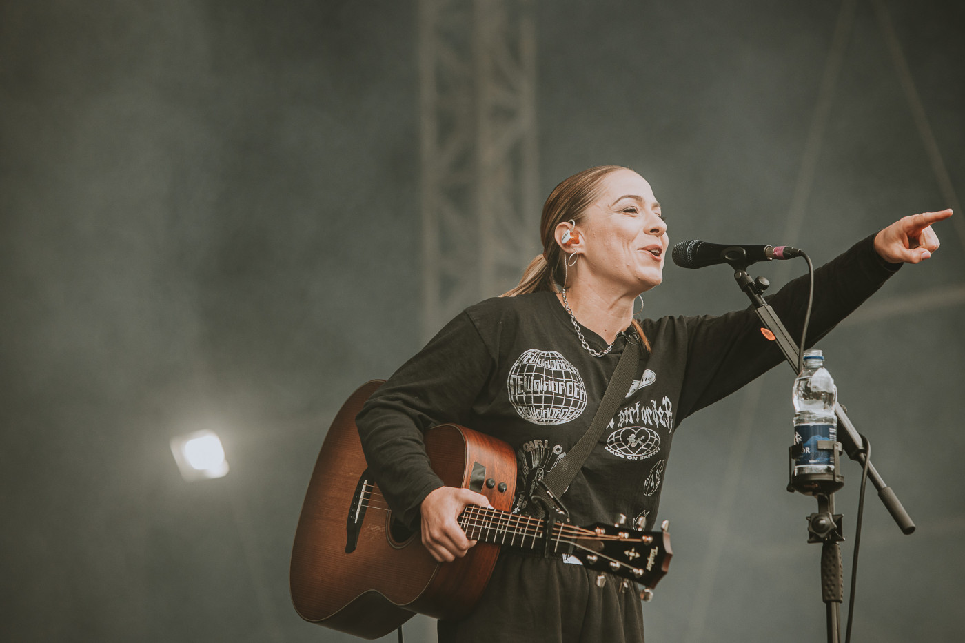 Lucy Spraggan wins over any festival crowd. Tramlines was no different