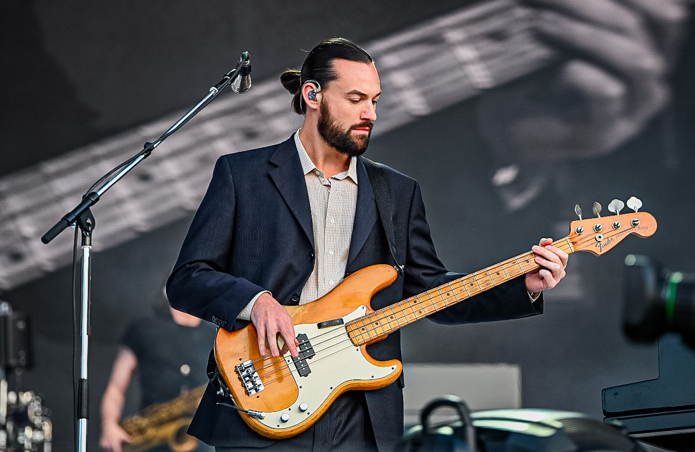 The 1975 closed out day one of Radio 1's Big Weekend. Photo: Calum Buchan. 