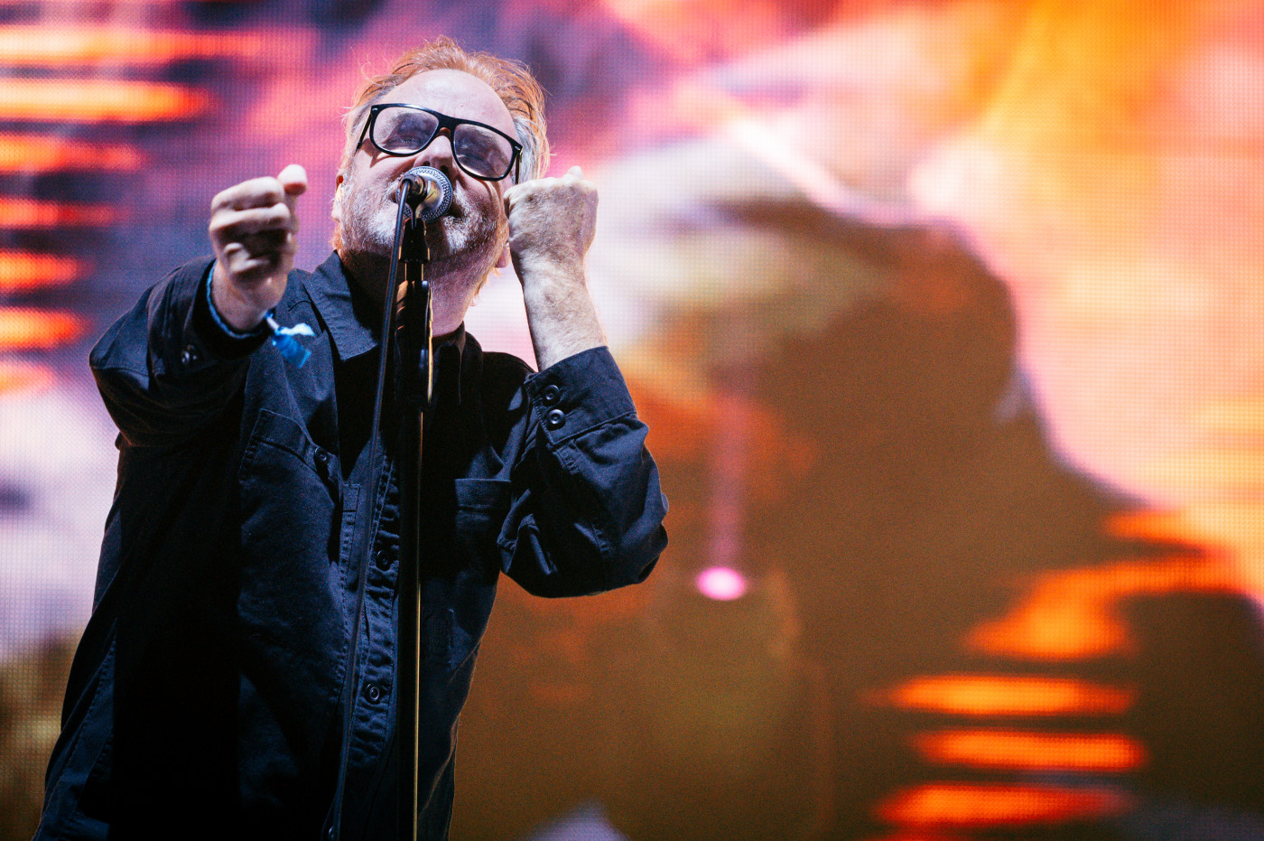 Matt Berninger of The National onstage at Connect 2022