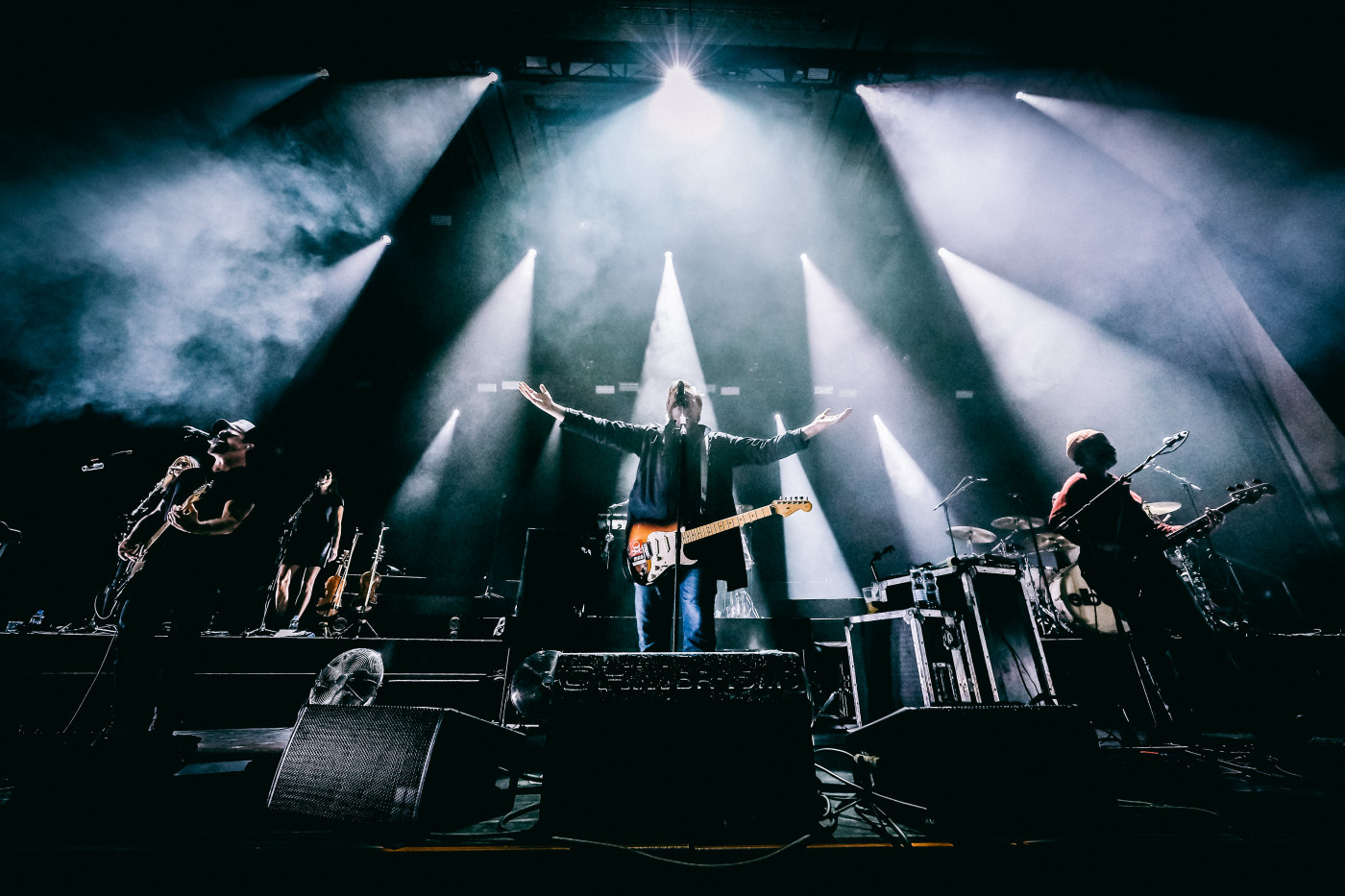 Elbow perform onstage at Usher Hall in Edinburgh on 8th September 2021