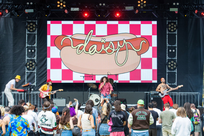Daisy the band performs during Day One Day Out music festival in Seattle, WA