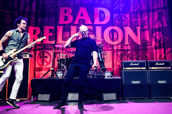Jay Bentley and Greg Graffin Of Bad Religion Perform At The Hollywood Palladium