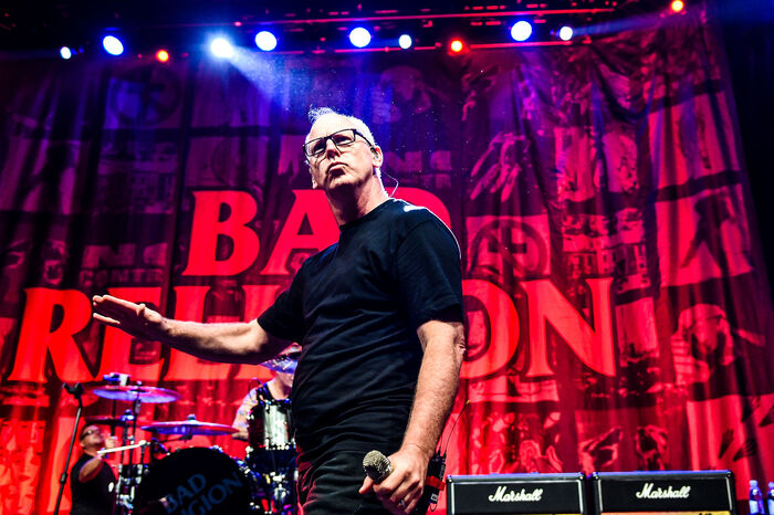 Greg Graffin Of Bad Religion Performs At The Hollywood Palladium