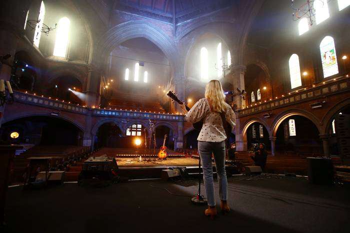 Laura Marling Performs LiveStream Event At Union Chapel
