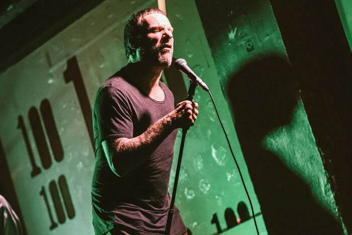 Sleaford Mods perform at London's 100 Club on September 12th, 2020.