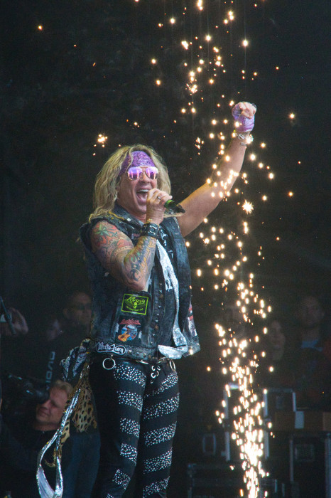 Steel Panther live at Download festival 2022.
