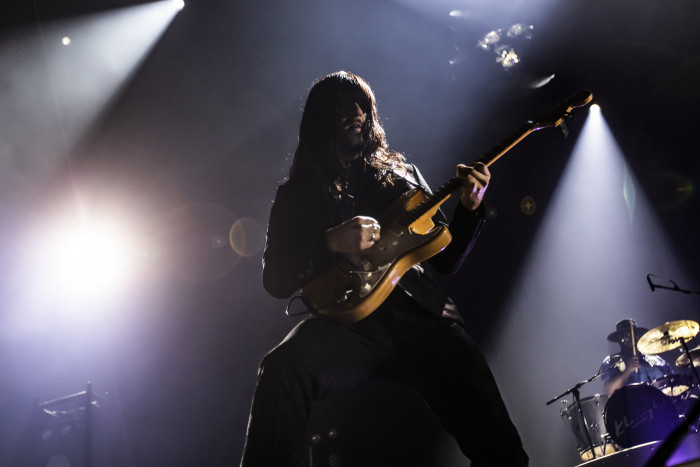Khruangbin perform at AFAS-Live, Amsterdam. 12th April 2022