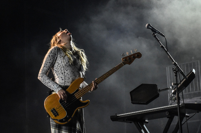 HAIM performs at the Life is Beautiful 2021 Music Festival