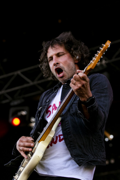 Sam Roberts Band performs at the Together Again Festival in Edmonton, Alberta