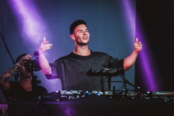 Joel Corry @ Times Square, Newcastle UK. 5th August 2021