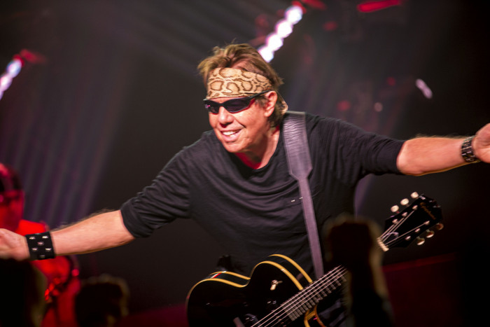 George Thorogood giving a little love to the audience