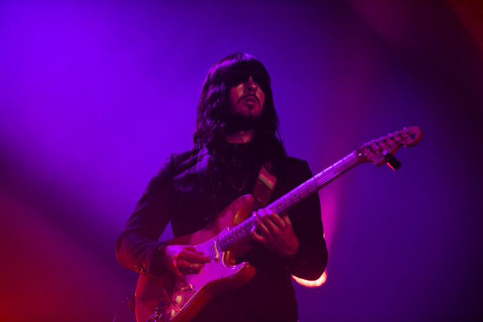 Khruangbin perform at AFAS-Live, Amsterdam. 12th April 2022