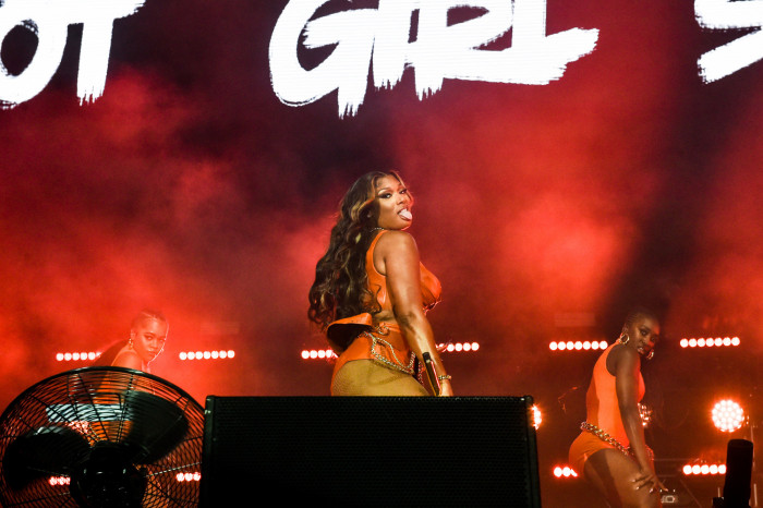 Megan Thee Stallion performs at Life is Beautiful 2021