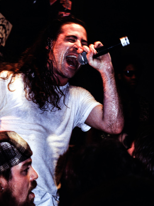 ANTHRAX playing at CBGB in NYC 1994