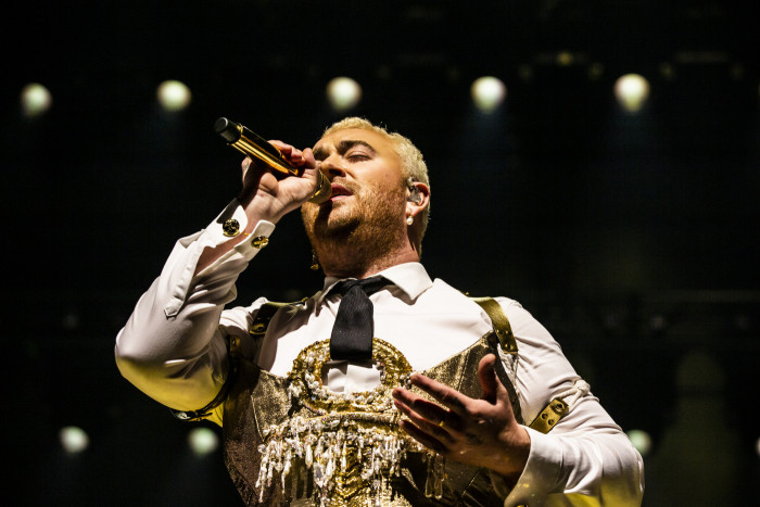 Sam Smith performs during GLORIA tour, May 9 2023. Amsterdam