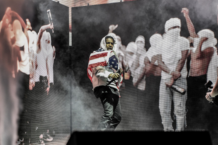 ASAP Rocky performs at Life is Beautiful 2021