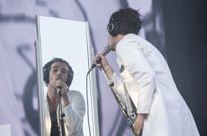 Performance of The 1975 band at the Best Kept Secret on June 9th 2023