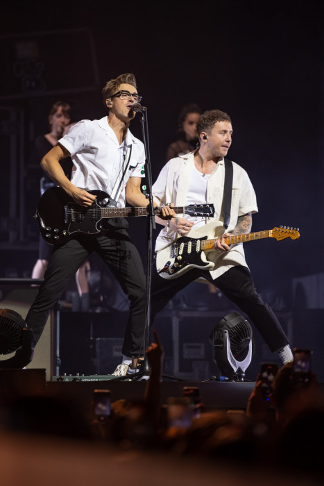 McFly perform at the O2 Areas on 21st November 2021
