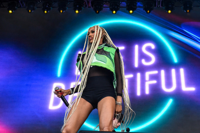 BIA performs at the Life is Beautiful 2021 Music Festival