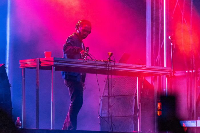 Kaytranada performs during Day In Day Out music festival in Seattle, WA