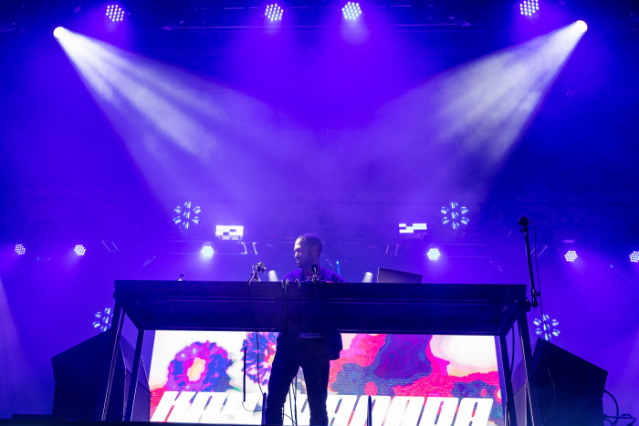 Kaytranada performs during Day In Day Out music festival in Seattle, WA