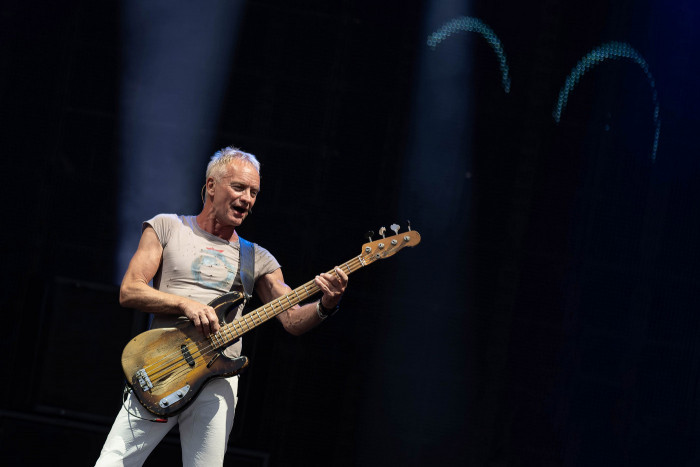 Sting performs in Bedford Park, 24 June 2023