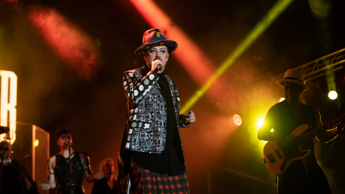 Live: Boy George and Culture Club in concert at The Playground Festival, Glasgow 25th September 2021