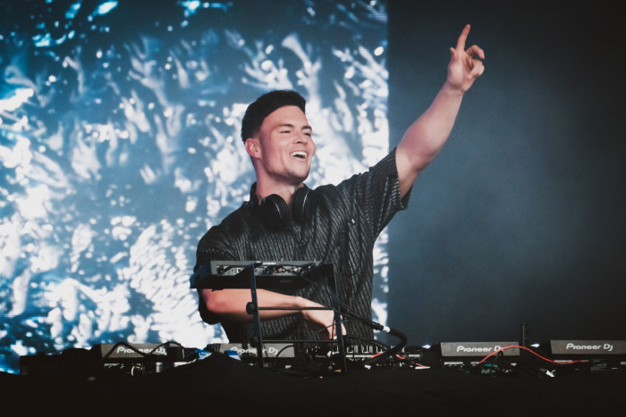 Joel Corry @ Times Square, Newcastle UK. 5th August 2021