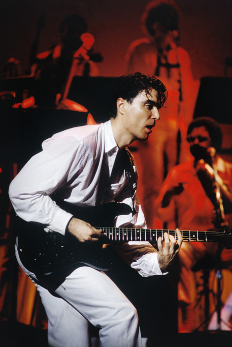David Byrne of Talking Heads, 1987