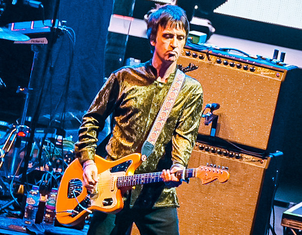 Johnny Marr opening up for Blondie at Glasgow's OVO Hydro - 22nd April 2022