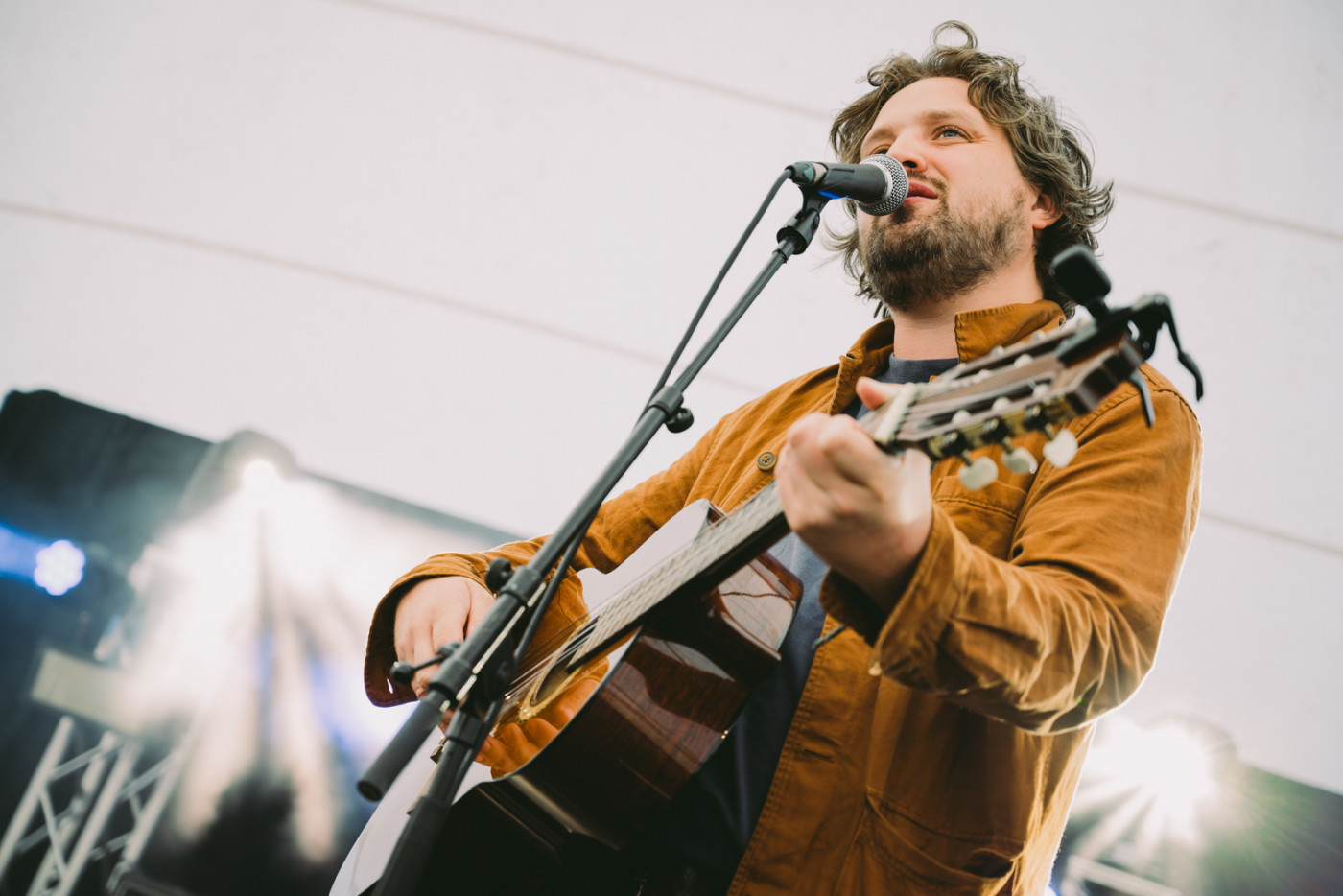 Will Varley on the Viking Brewhouse stage